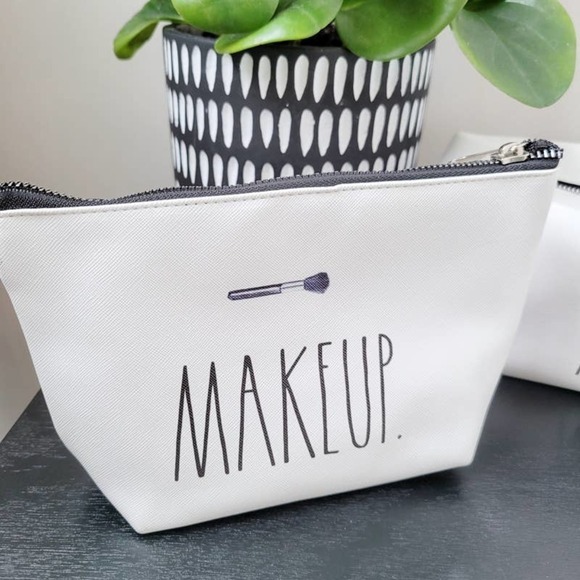 Rae Dunn Makeup Bag Set Bundle NWT - Picture 2 of 7